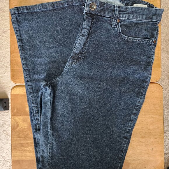 Lee Slender Secret Lower on Waist Bootcut Stretch Denim Jeans - Size 14L - Picture 5 of 9